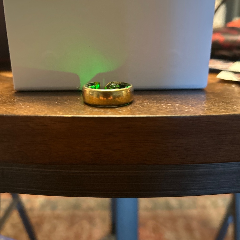 EVIE Gold Smart Health Tracker Ring